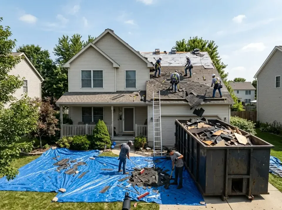 roof-replacement-debris-remova-004 — frequently asked questions, Cheapest Dumpster Rentals in Ingleside, TX